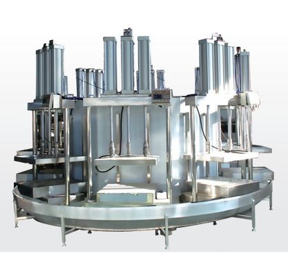 Hohe Produktivität pneumatischer automatischer Scheibenpresser für Bohnenprodukte