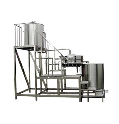 Videotechnische Unterstützung Vibrationssiebe für multifunktionale Sojamilch-/Saft-Produktionslinie