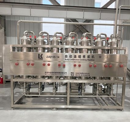 Automatische Sojamilch- / Sojamilch-Heiz- und Kochmaschine für die Tofu-Produktion