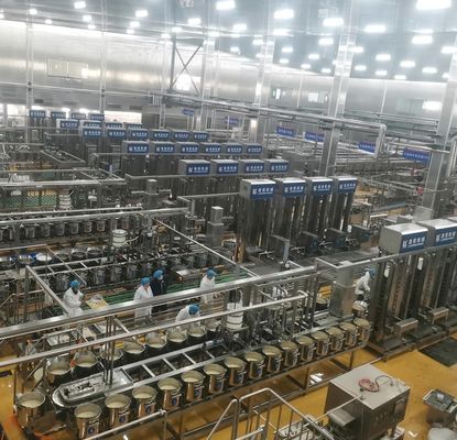 Vollautomatische Bohnenprodukteverarbeitungsmaschine für die kommerzielle Tofu-Produktionslinie