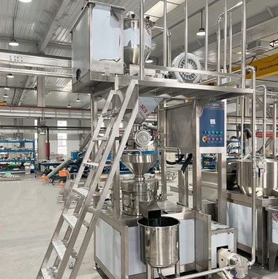 Hochgeschwindigkeits-Sojamilch-Müllsystem für die Effizienz der Herstellung von Bekleidungsgeschäften