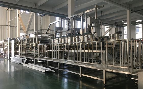 Vollautomatische Bohnenprodukteverarbeitungsmaschine für die kommerzielle Tofu-Produktionslinie