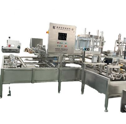 1500 B/h Kapazität Automatische Maschine zum Schneiden und Umschließen von Bohnenkurten für die Tofuproduktion