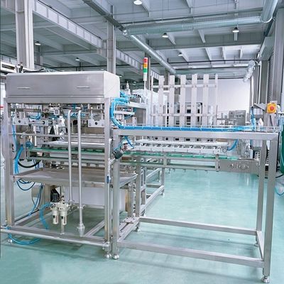 1500 B/h Kapazität Automatische Maschine zum Schneiden und Umschließen von Bohnenkurten für die Tofuproduktion