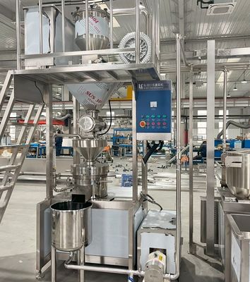 15KW Edelstahl Sojamilchmaschine für das automatische Mahlen und Herstellen von Sojamilch