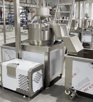 Hochproduktivitätsbetriebe Automatischer vertikaler Bohnenmehlseparator Ausrüstung zur Tofuherstellung