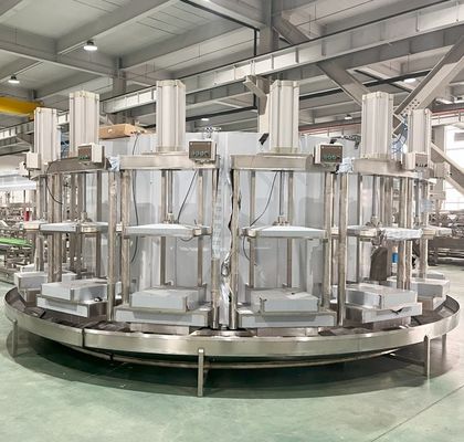 Langlebige Tofuverarbeitungsmaschinen mit einer Kapazität von 400 kg und einem automatischen Scheibenpresser
