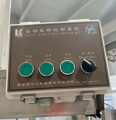 Langlebige Tofuverarbeitungsmaschinen mit einer Kapazität von 400 kg und einem automatischen Scheibenpresser
