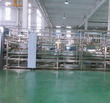 Hohe Produktivität LUOKE Europäische CE vollautomatische Tofu-Maschine ohne Form ohne Stoff