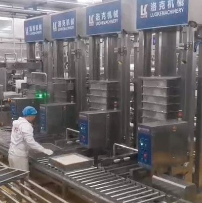 Höchstproduktive 2,2-KW-Vertikalpressmaschine für die industrielle Tofuproduktion