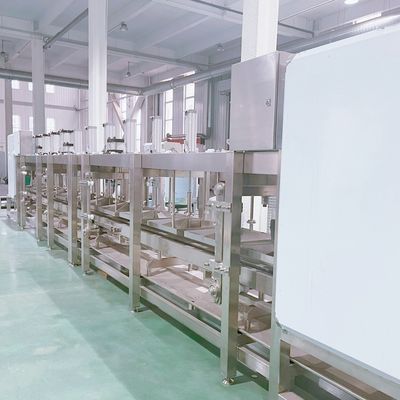 Automatische Edelstahl-Bohnen-Kurd-Schrittpresse für Tofu-Produktionslinie